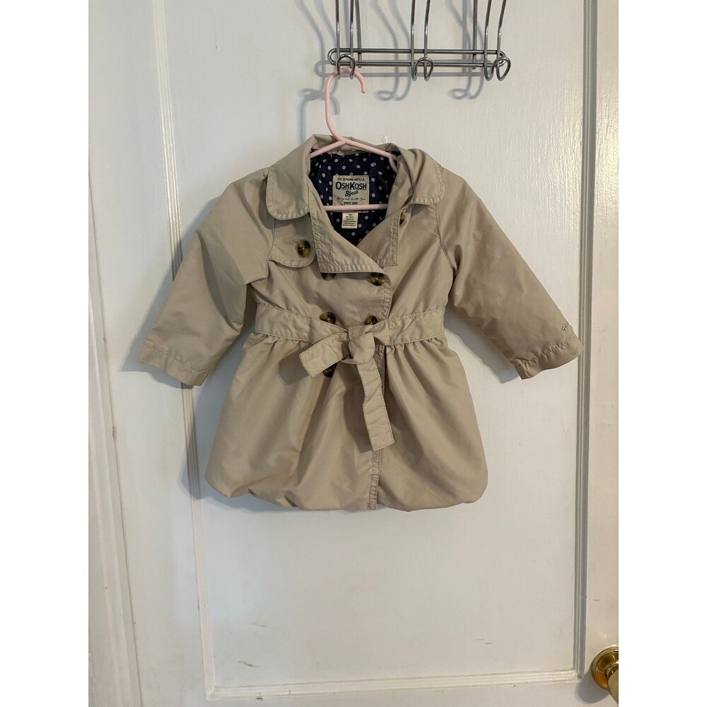 Oshkosh B'Gosh Baby Bubble Trench Coat Size 18M